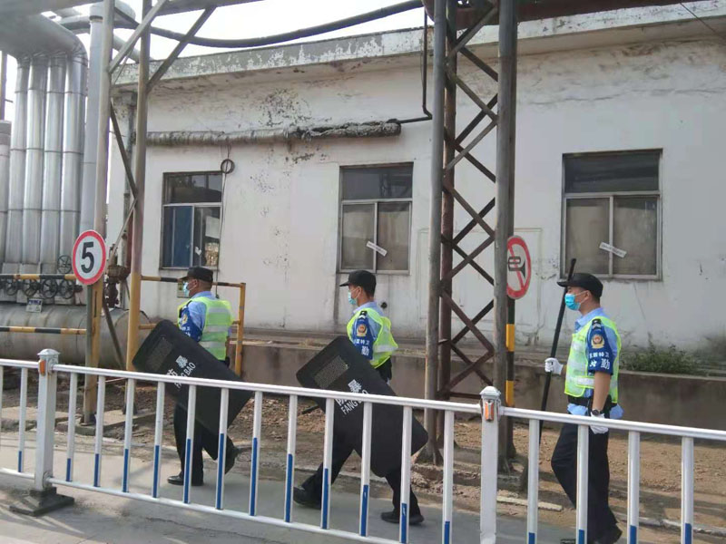 華潤雪花啤酒廠執(zhí)勤巡邏